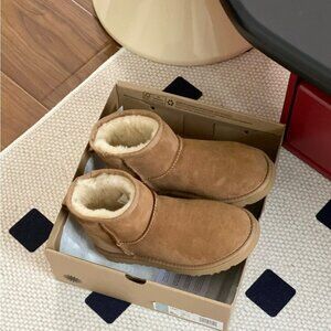 UGG Tan Platform Boots